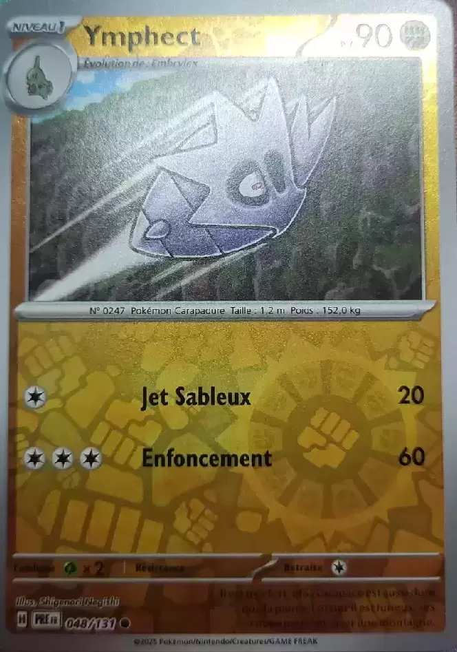 Evolutions prismatiques - PREFR - Ymphect Reverse