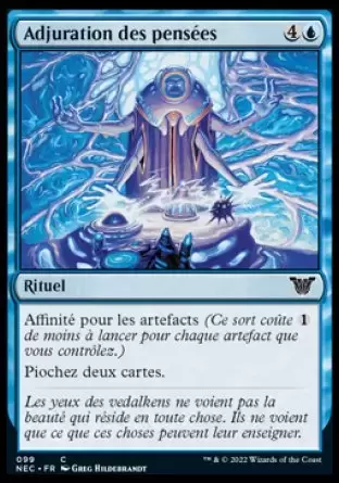 Kamigawa - La Dynastie Néon - Commander Deck - Adjuration des pensées