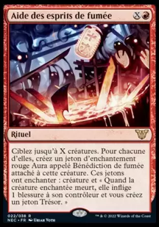 Kamigawa - La Dynastie Néon - Commander Deck - Aide des esprits de fumée