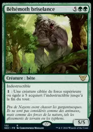 Kamigawa - La Dynastie Néon - Commander Deck - Béhémoth briselance