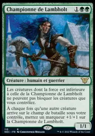 Kamigawa - La Dynastie Néon - Commander Deck - Championne de Lambholt