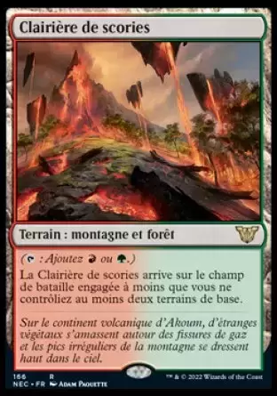 Kamigawa - La Dynastie Néon - Commander Deck - Clairière de scories
