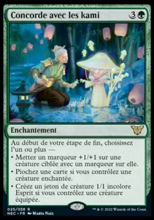Kamigawa - La Dynastie Néon - Commander Deck - Concorde avec les kami