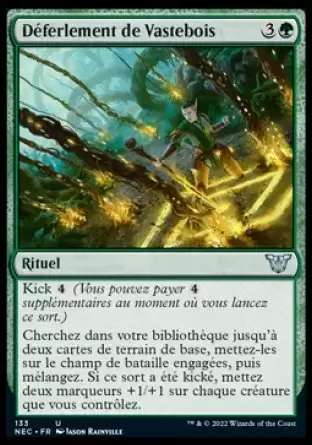 Kamigawa - La Dynastie Néon - Commander Deck - Déferlement de Vastebois