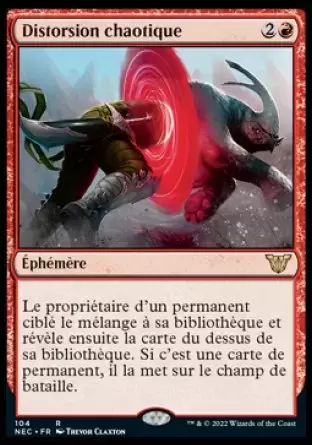 Kamigawa - La Dynastie Néon - Commander Deck - Distorsion chaotique