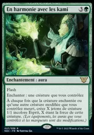 Kamigawa - La Dynastie Néon - Commander Deck - En harmonie avec les kami