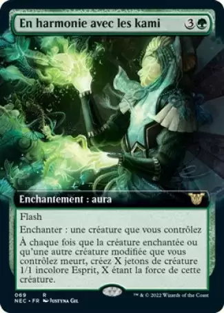 Kamigawa - La Dynastie Néon - Commander Deck - En harmonie avec les kami