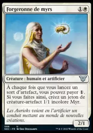 Kamigawa - La Dynastie Néon - Commander Deck - Forgeronne de myrs