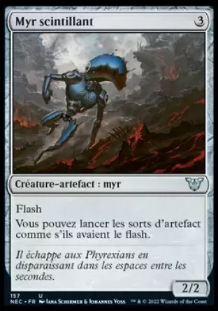 Kamigawa - La Dynastie Néon - Commander Deck - Myr scintillant