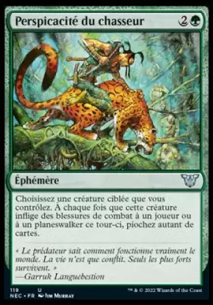 Kamigawa - La Dynastie Néon - Commander Deck - Perspicacité du chasseur