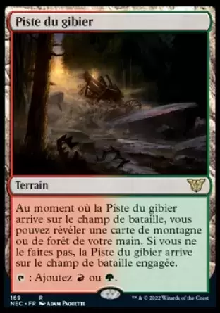 Kamigawa - La Dynastie Néon - Commander Deck - Piste du gibier
