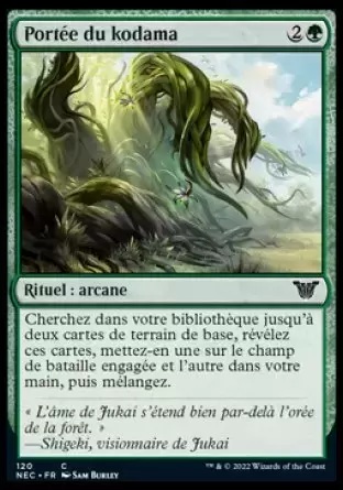 Kamigawa - La Dynastie Néon - Commander Deck - Portée du kodama