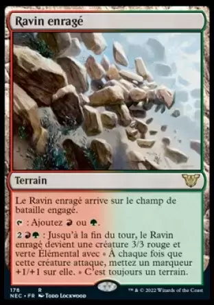 Kamigawa - La Dynastie Néon - Commander Deck - Ravin enragé