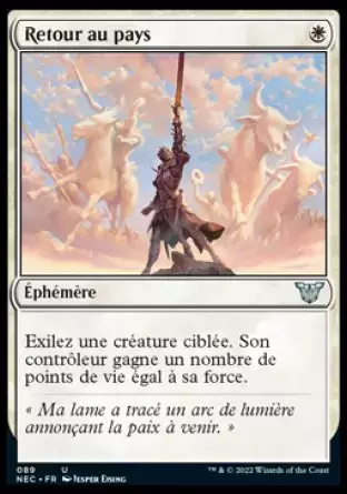 Kamigawa - La Dynastie Néon - Commander Deck - Retour au pays