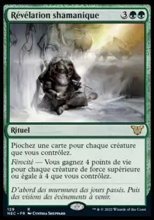 Kamigawa - La Dynastie Néon - Commander Deck - Révélation shamanique