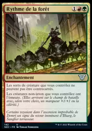 Kamigawa - La Dynastie Néon - Commander Deck - Rythme de la forêt