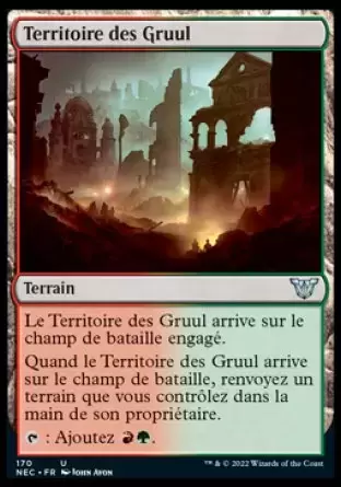 Kamigawa - La Dynastie Néon - Commander Deck - Territoire des Gruul
