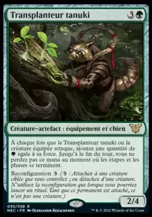 Kamigawa - La Dynastie Néon - Commander Deck - Transplanteur tanuki