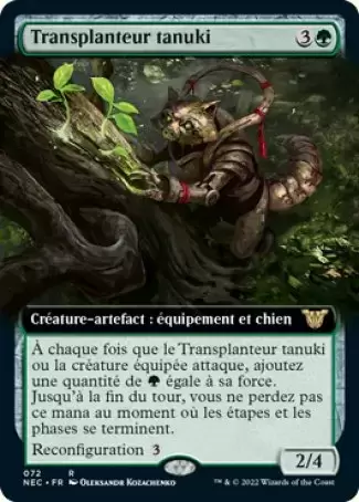 Kamigawa - La Dynastie Néon - Commander Deck - Transplanteur tanuki