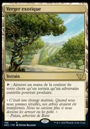 Kamigawa - La Dynastie Néon - Commander Deck - Verger exotique