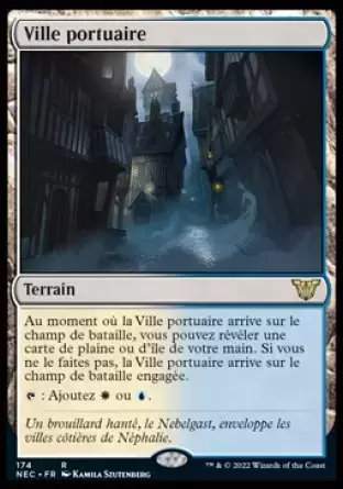 Kamigawa - La Dynastie Néon - Commander Deck - Ville portuaire