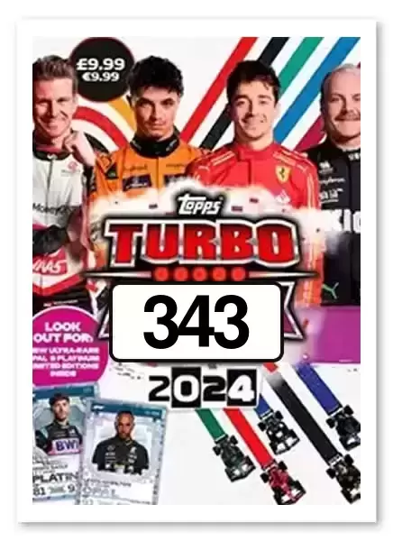 Topps Turbo Attax 2024 - Formula 1 - Carte n°343