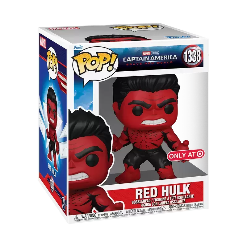 POP! MARVEL - Captain America Brave New World - Red Hulk