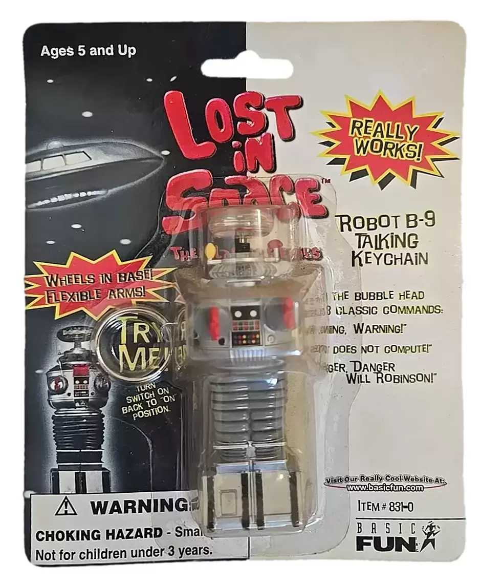 Figurines - Autres films - Lost in Space - Robot B-9 Talking Keychain