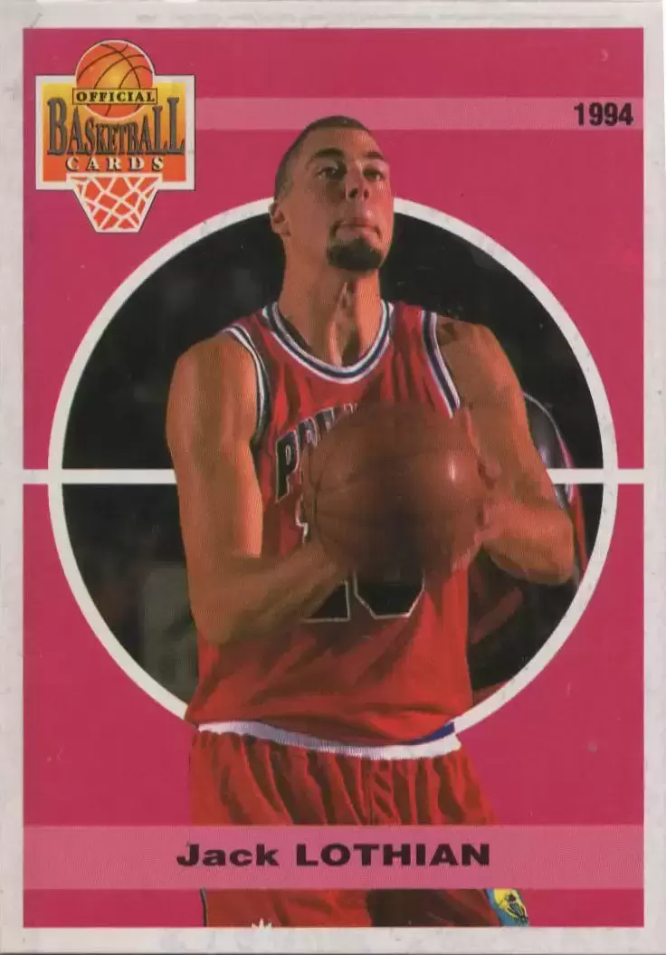 Panini Official Basket Cards 1994 - Jack Lothian