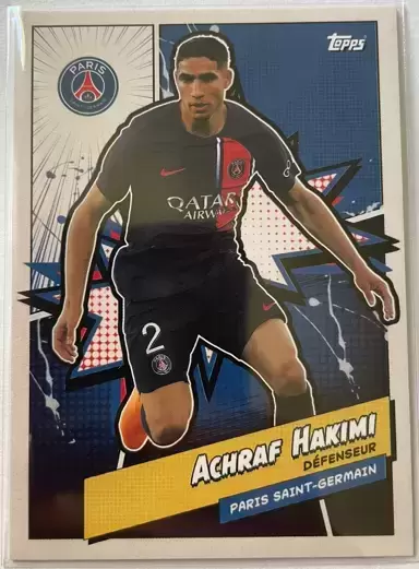 Topps - Paris Saint-Germain Fan Set 2023/2024 - Achraf Hakimi