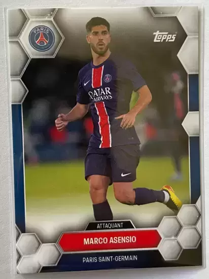 Topps - Paris Saint-Germain Fan Set 2024/2025 - Marco Asensio