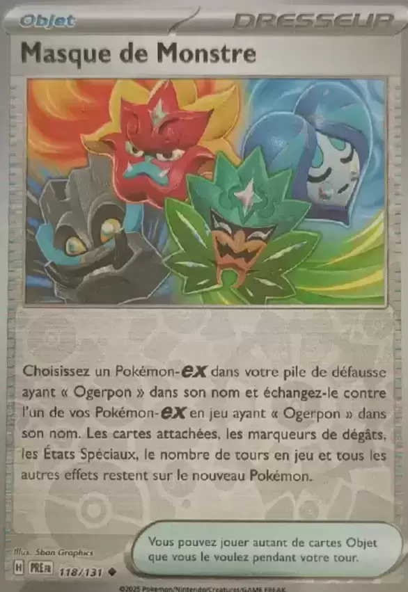 Evolutions prismatiques - PREFR - Masque de Monstre Reverse