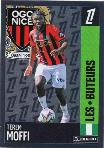 Panini Foot 2024 2025 - Terem Moffi (OGC Nice) - Les + Buteurs