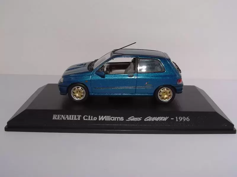 Renault Collection - Renault Clio I Williams Swiss Champion Bleu - 1996