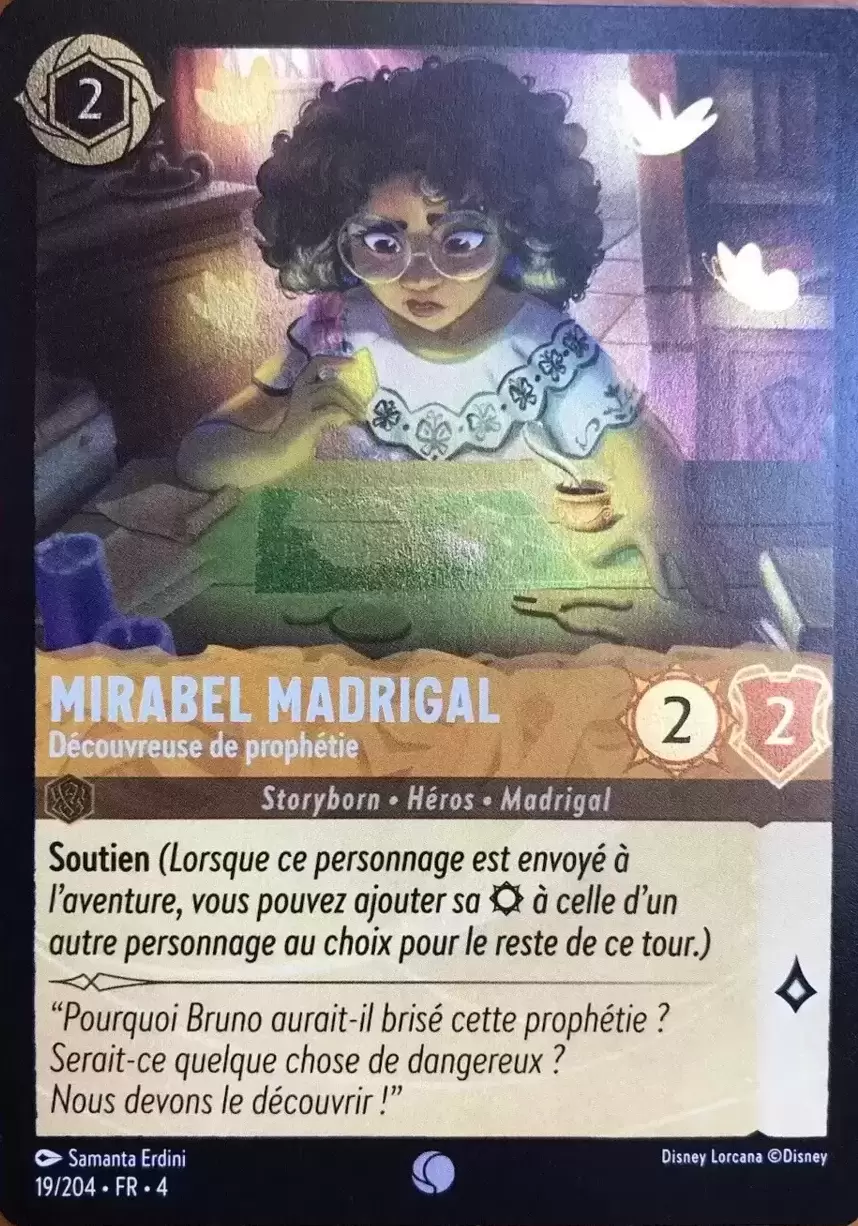 Le retour d\'Ursula - Chapitre 4 - Mirabel Madrigal - Découvreuse de Prophétie - Brillante