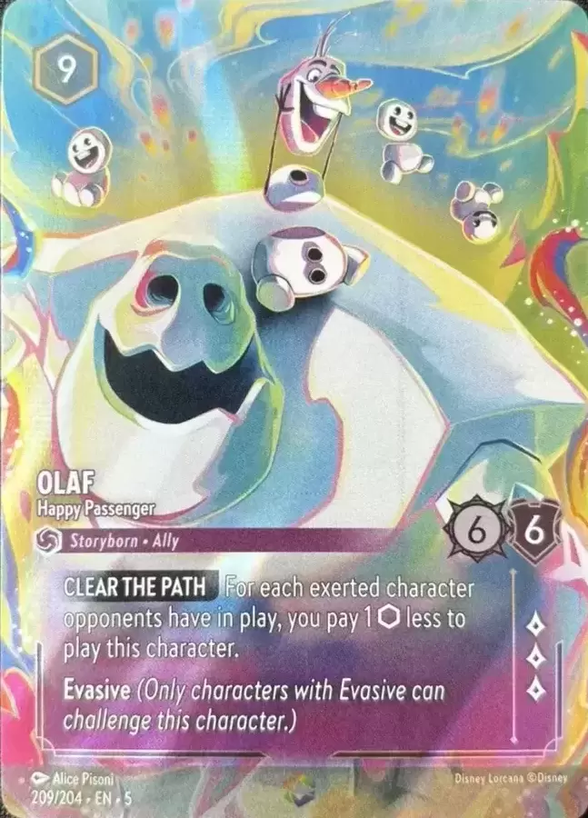 Shimmering Skies - Olaf - Happy Passenger