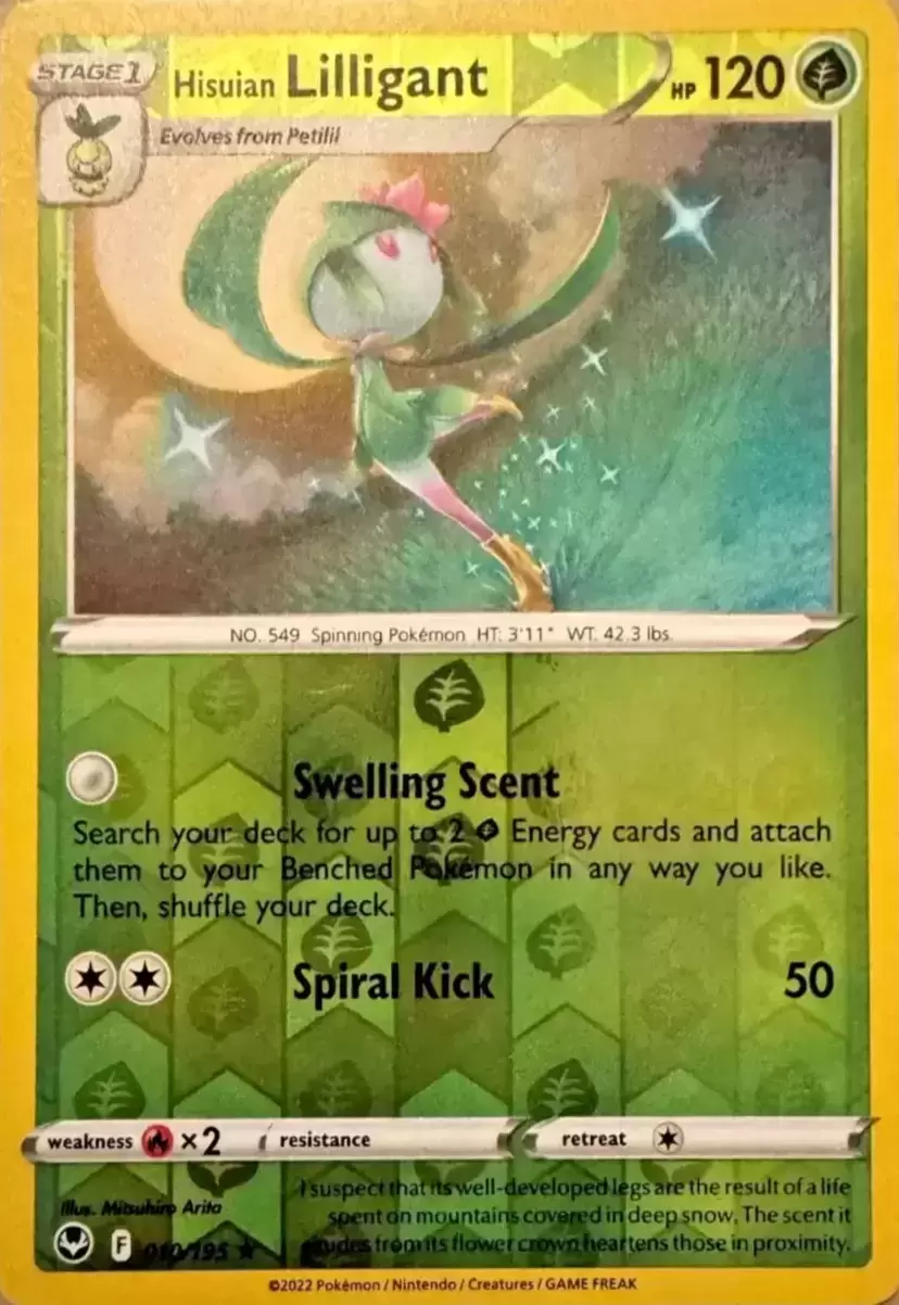 Silver Tempest - Hisuian Lilligant Reverse