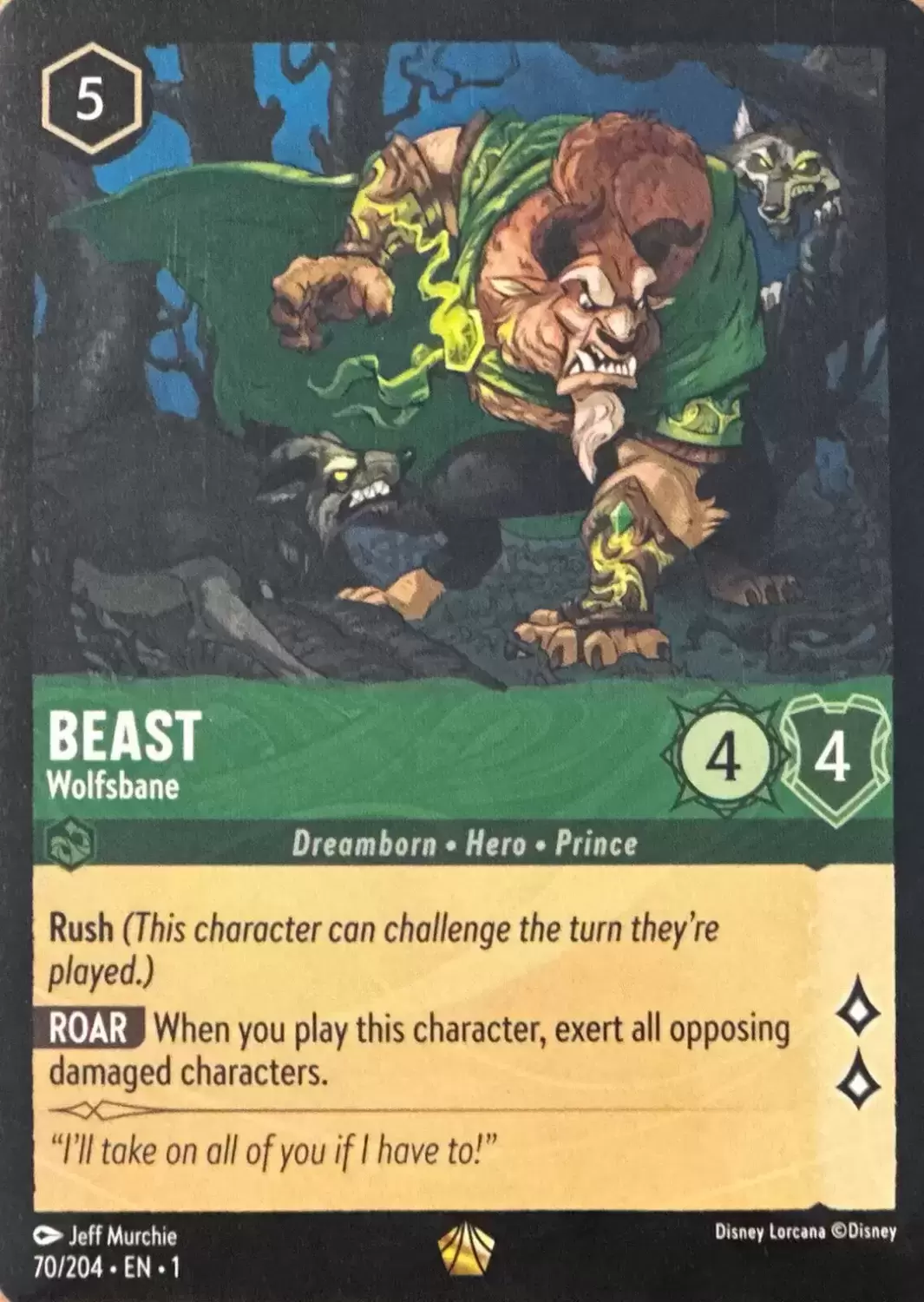The First Chapter - Beast - Wolfsbane - Foil