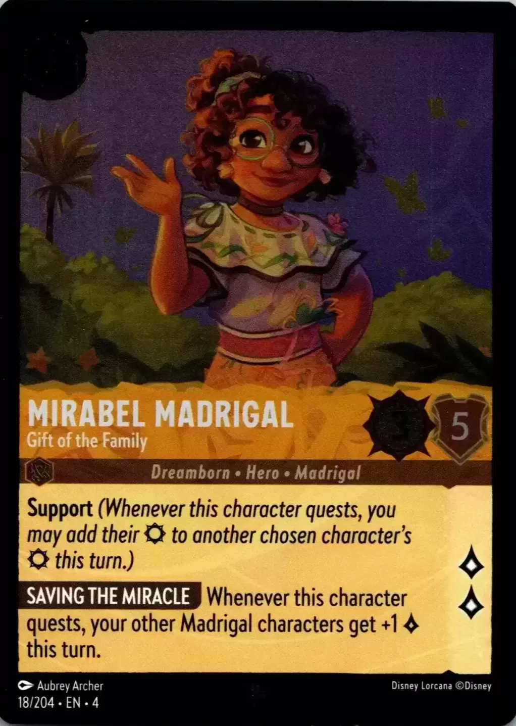 Ursula\'s Return - Mirabel Madrigal - Gift of the Family - Foil