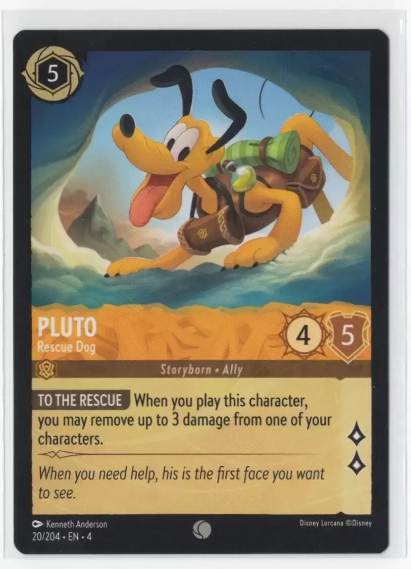 Ursula\'s Return - Pluto - Rescue Dog - Foil