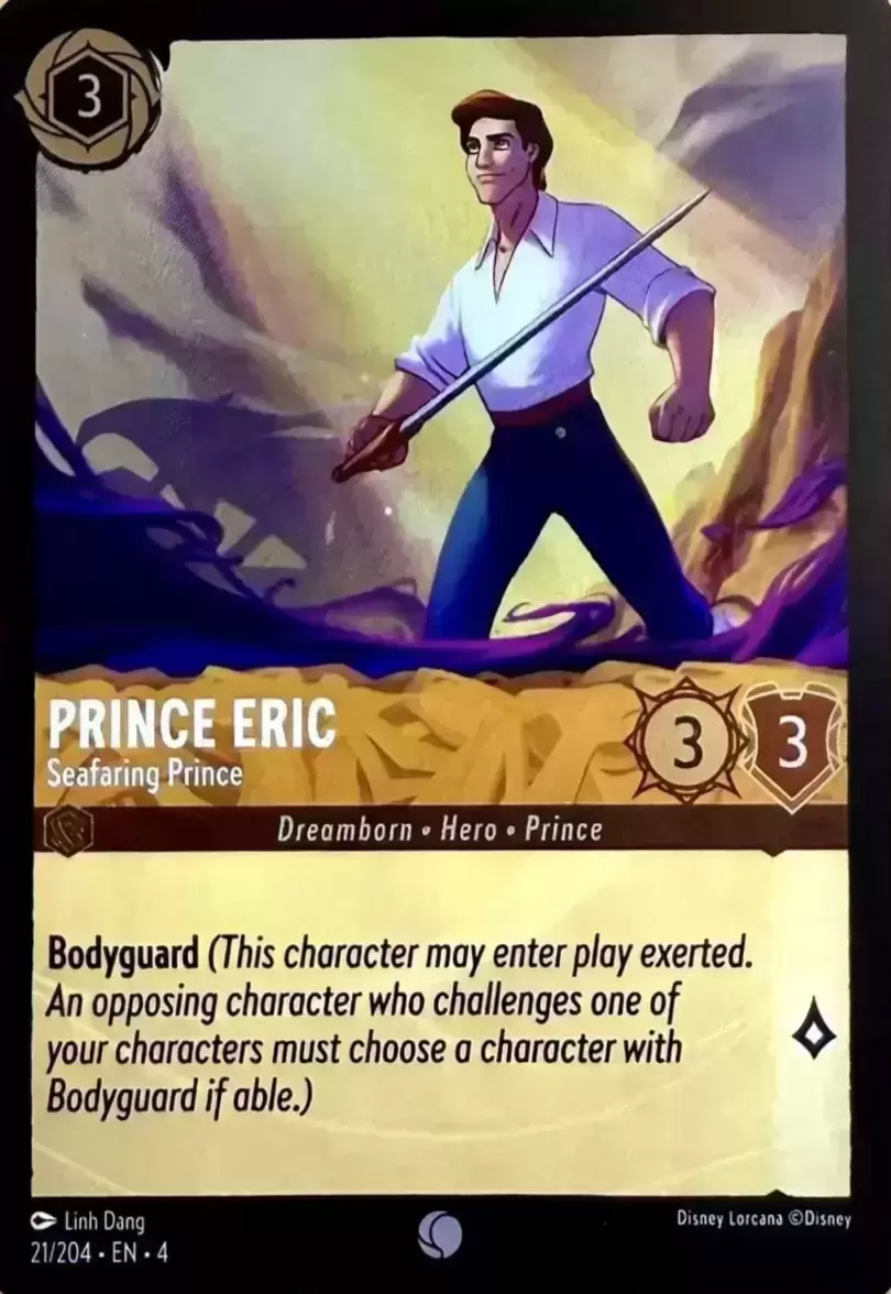 Ursula\'s Return - Prince Eric - Seafaring Prince - Foil