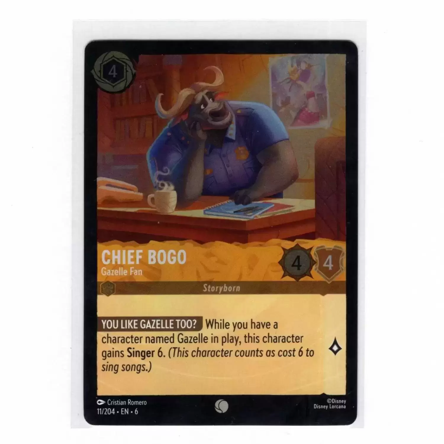 Azurite Sea - Chief Bogo – Gazelle-Fan - Foil
