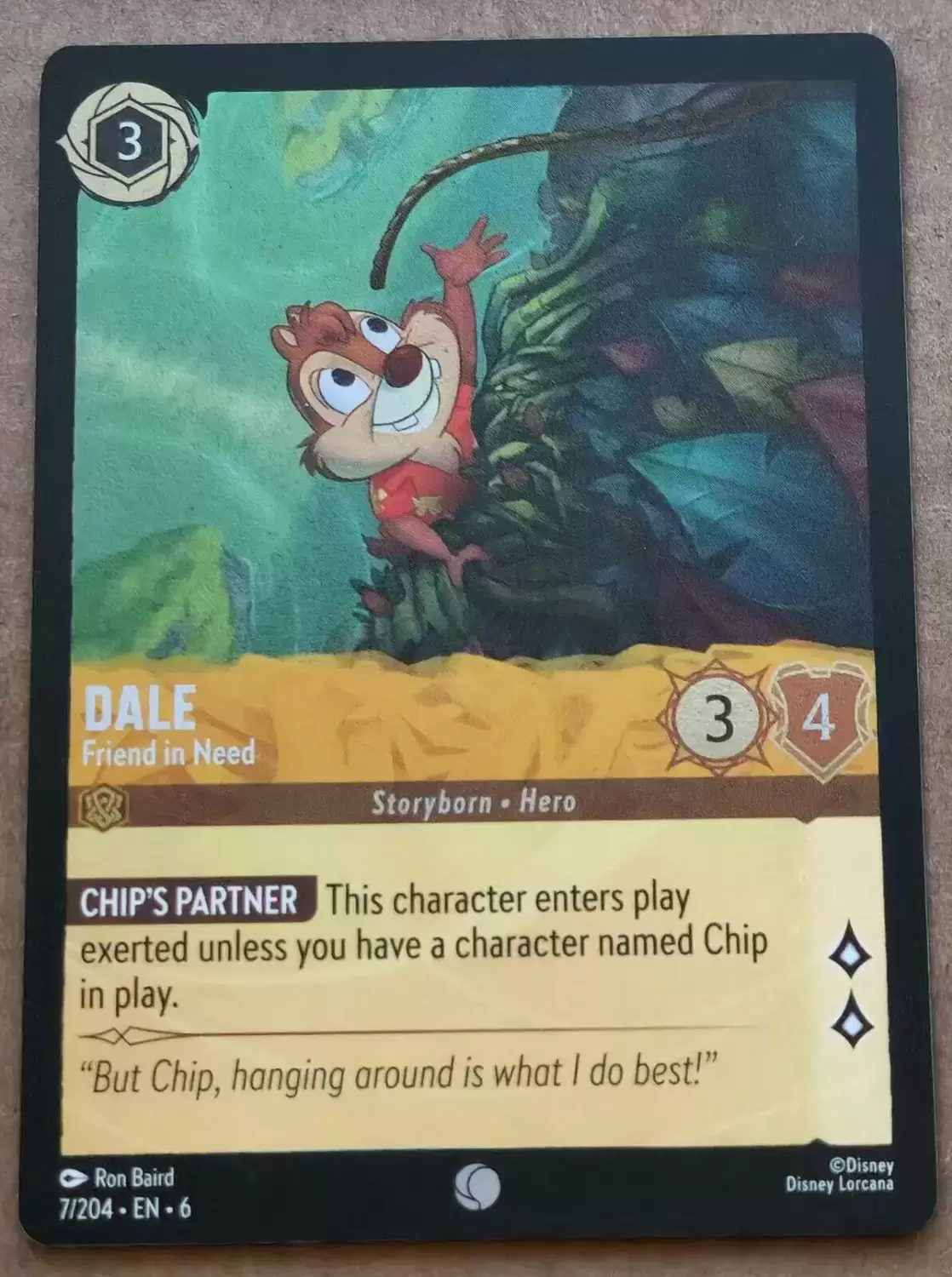 Azurite Sea - Dale - Friend in Need - Foil