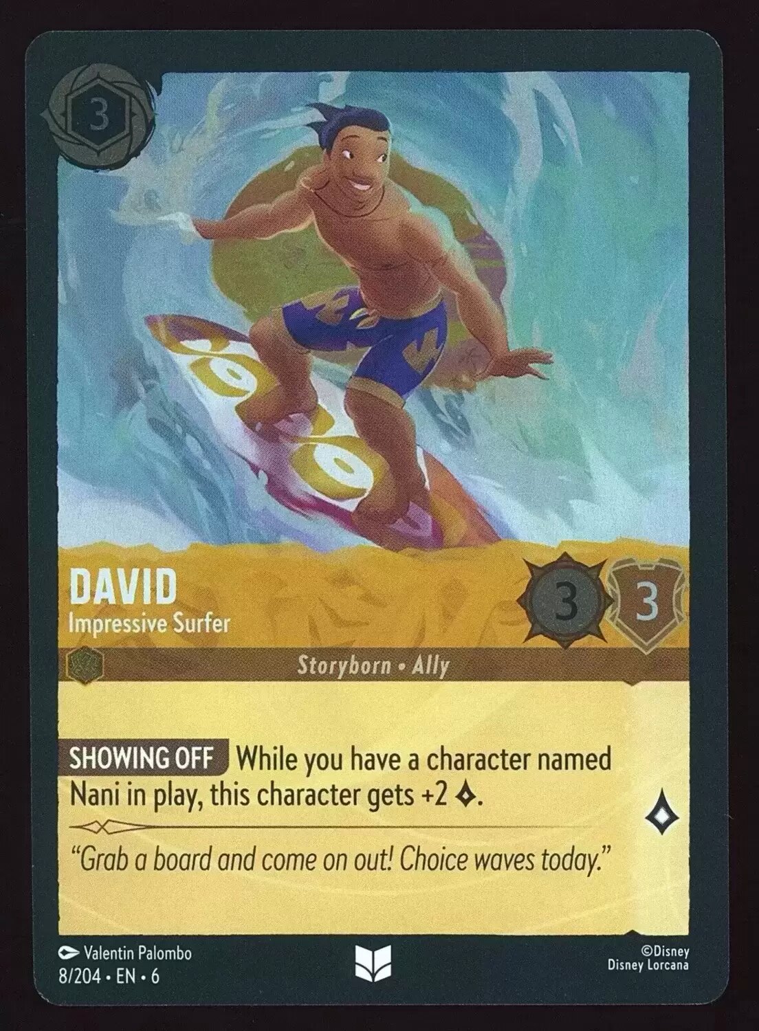 Azurite Sea - David - Impressive Surfer - Foil