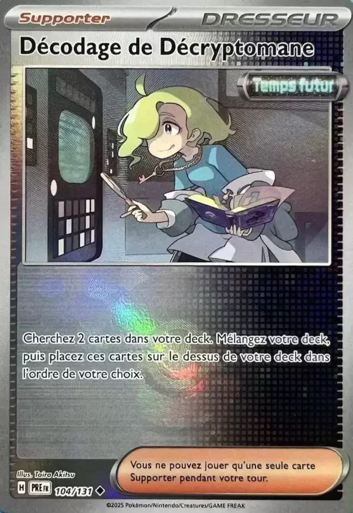 Evolutions prismatiques - PREFR - Décodage de Décryptomane Poké Ball