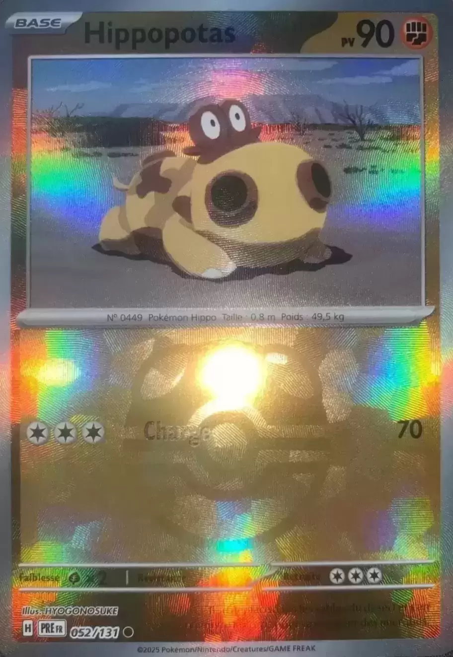 Evolutions prismatiques - PREFR - Hippopotas Master Ball