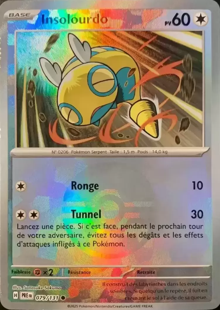 Evolutions prismatiques - PREFR - Insolourdo Poké Ball
