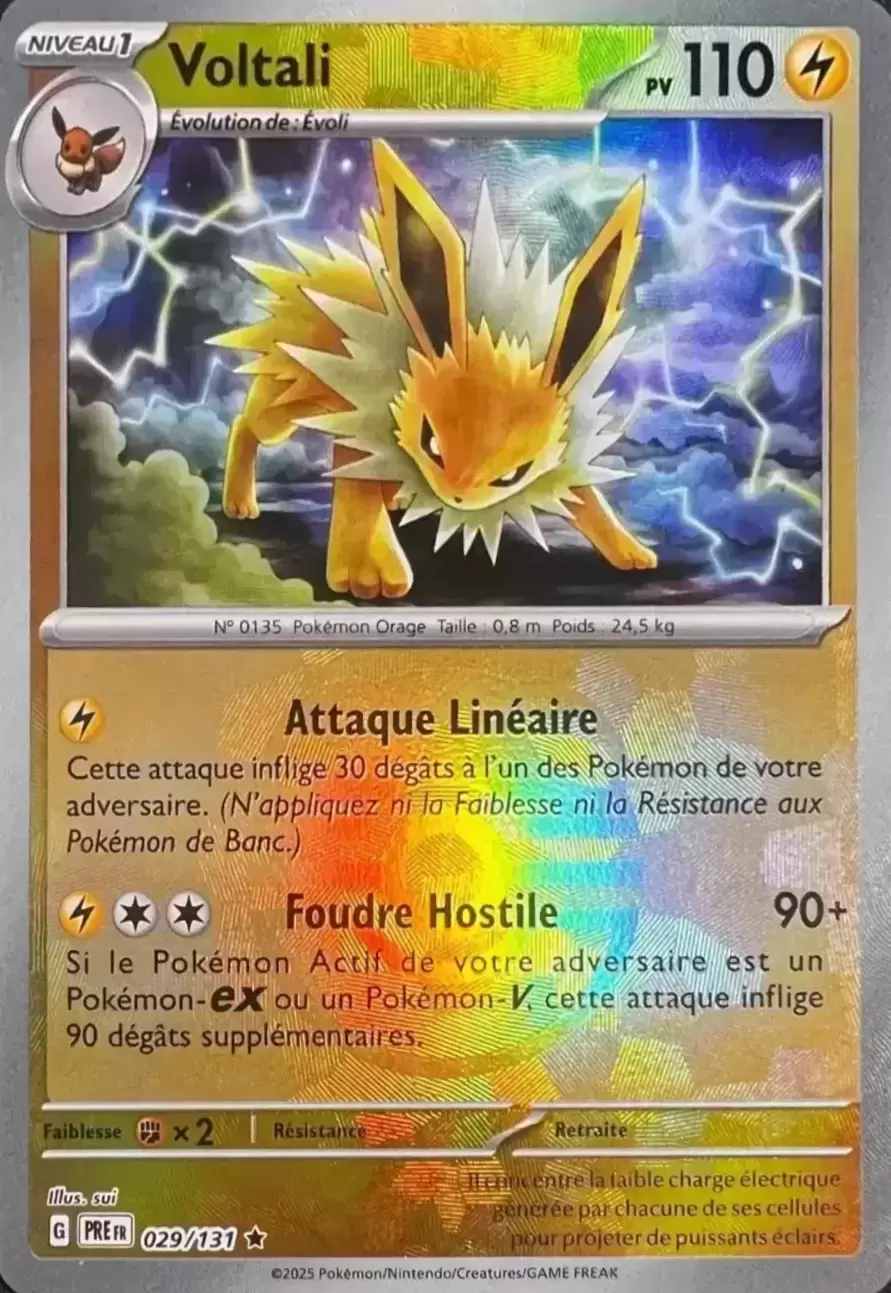 Evolutions prismatiques - PREFR - Voltali Master Ball