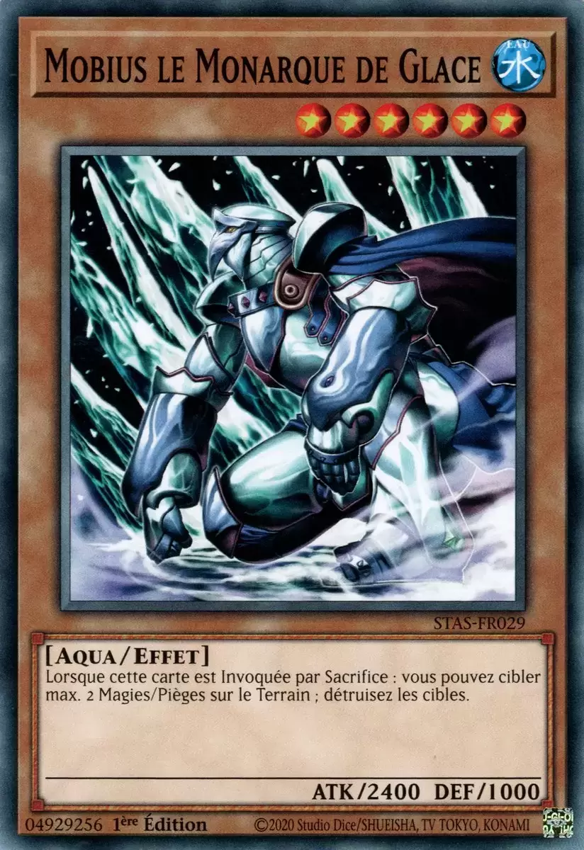 Kit de Démarrage Pour 2 Joueurs Synchro STAS - Mobius le Monarque de Glace