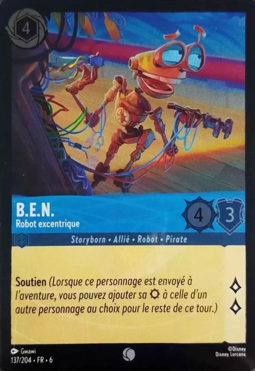 La Mer Azurite - Chapitre 6 - B.E.N, Robot excentrique - Brillante